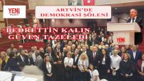 YENİ PARTİ’DE DEMOKRASİ ŞÖLENİ: BEDRETTİN KALIN GÜVEN TAZELEDİ